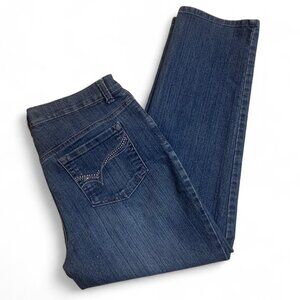 Gloria Vanderbilt Women's Blue and Navy Jeans